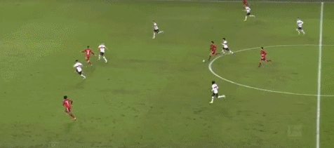 拜仁1-0，格纳布里